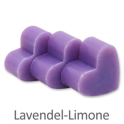 Schafmilchseife Herz mini 8g, Lavendel-Limone 
