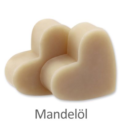 Sheep milk soap heart midi 23g, Almond oil 
