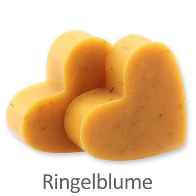 Schafmilchseife Herz mittel 23g, Ringelblume 