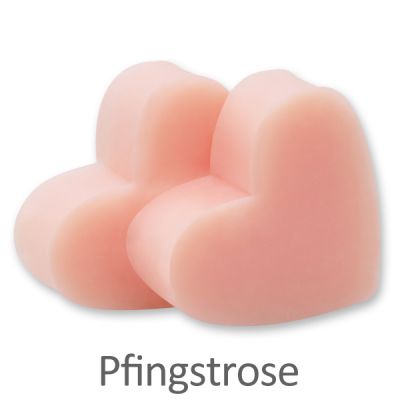 Sheep milk soap heart midi 23g, Peony 