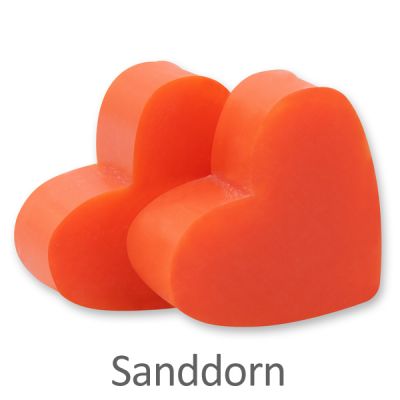 Sheep milk soap heart midi 23g, Sea buckthorn 