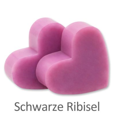 Sheep milk soap heart midi 23g, Black currant 