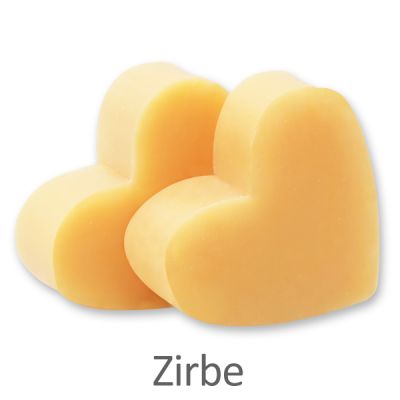 Schafmilchseife Herz mittel 23g, Zirbe 