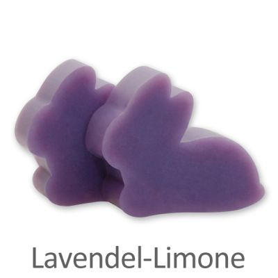 Schafmilchseife Hase mini flach 20g, Lavendel-Limone 