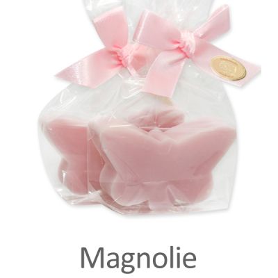 Sheep milk soap butterfly 38g in a cellophane, Magnolia 