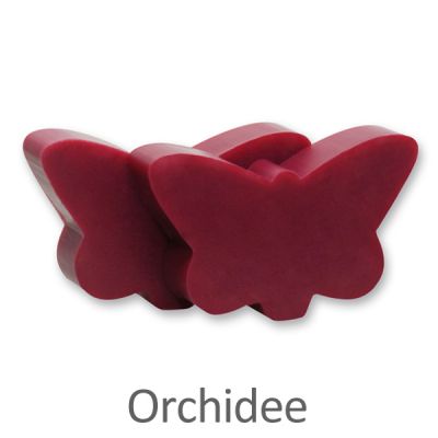 Schafmilchseife Schmetterling 38g, Orchidee 