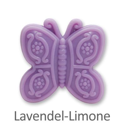 Schafmilchseife Schmetterling 60g, Lavendel-Limone 