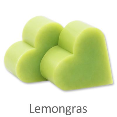 Schafmilchseife Herz midi plus 65g, Lemongras 