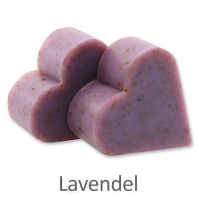 Sheep milk soap heart 65g, Lavender 