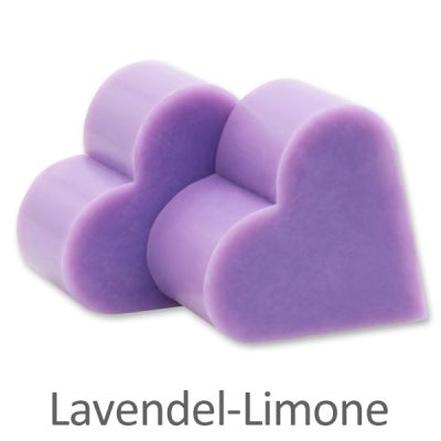 Schafmilchseife Herz midi plus 65g, Lavendel-Limone 