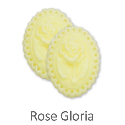 Sheep milk soap medaillon rose 8g, Rose Gloria 