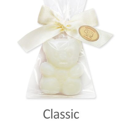 Sheep milk soap teddy small 16g in a cellophane, Classic 
