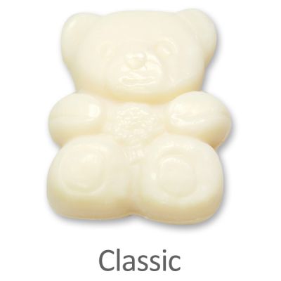 Schafmilchseife Teddy flach mittel 55g, Classic 