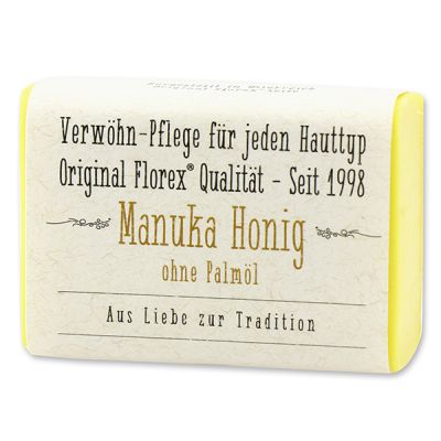Manuka Honig Seife mit Schafmilch eckig 100g 