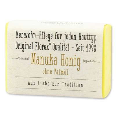 Manuka Honig Seife mit Schafmilch eckig 100g 