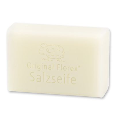 Salt soap square with sheep milk 100g 