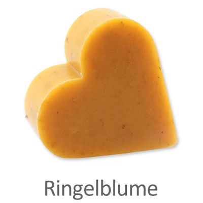 Schafmilchseife Herz groß 85g, Ringelblume 