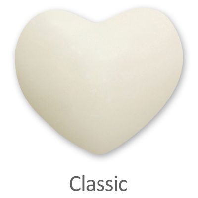 Sheep milk soap heart round 60g, Classic 