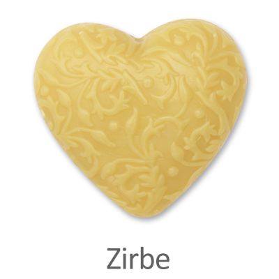 Sheep milk soap heart "Florex" 80g, Swiss pine 