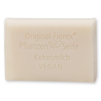 Vegan oil soap 100g, Coconut milk 