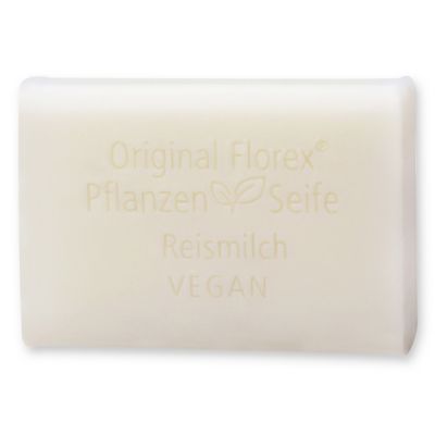 Vegan oil soap 100g, Rice milk 