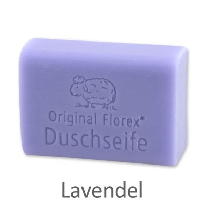 Shower soap with sheep milk square 100g, Lavender 