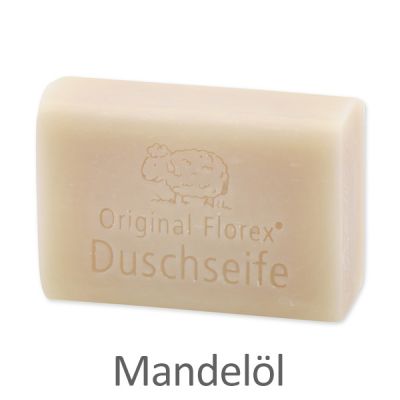 Duschseife mit Schafmilch eckig 100g, Mandelöl 