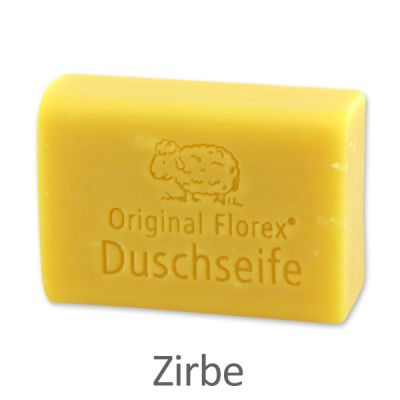 Duschseife mit Schafmilch eckig 100g, Zirbe 