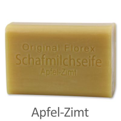 Sheep milk soap square 100g, Apple-Cinnamon 