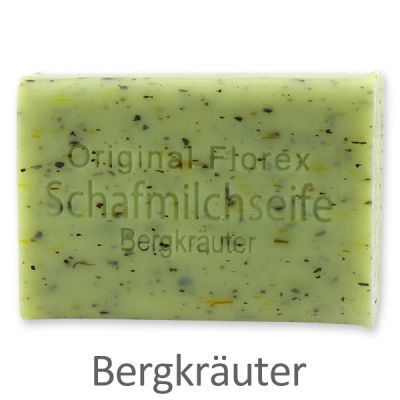 Sheep milk soap square 100g, Mountain herbs 