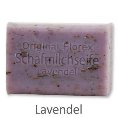 Schafmilchseife eckig 100g, Lavendel 