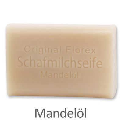 Schafmilchseife eckig 100g, Mandelöl 