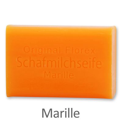 Sheep milk soap square 100g, Apricot 