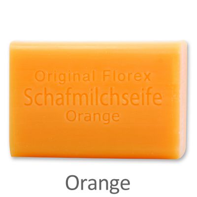 Sheep milk soap square 100g, Orange 