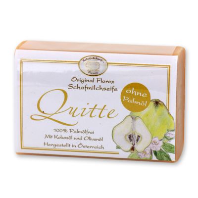 Sheep milk soap 100g without palm oil classic, Quince 