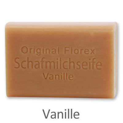 Sheep milk soap square 100g, Vanilla 
