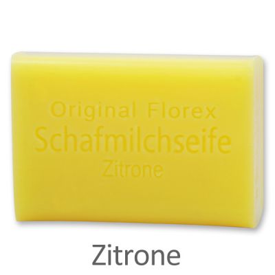 Schafmilchseife eckig 100g, Zitrone 