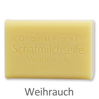 Schafmilchseife eckig 100g, Weihrauch 