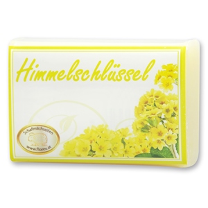 Schafmilchseife eckig 100g modern, Himmelschlüssel 