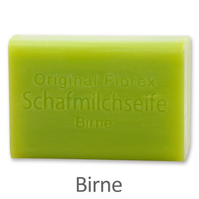 Schafmilchseife eckig 100g, Birne 