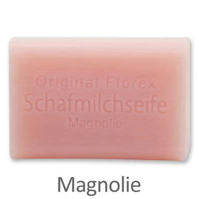 Sheep milk soap square 100g, Magnolia 