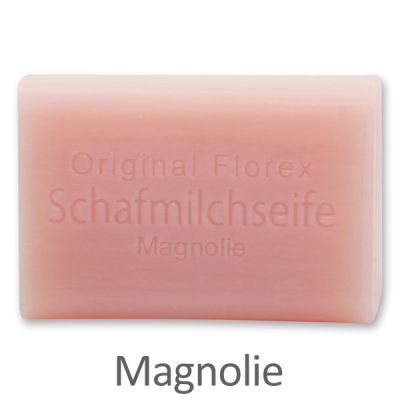 Schafmilchseife eckig 100g, Magnolie 