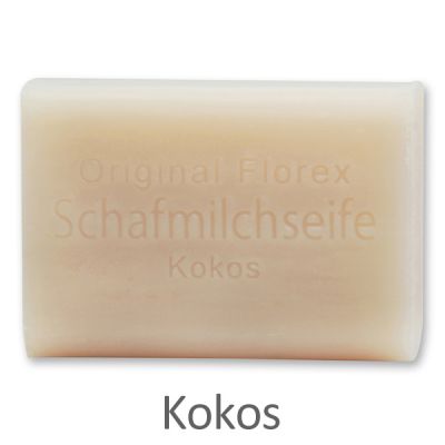 Sheep milk soap square 100g, Coconut 