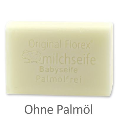 Sheep milk soap without palm oil square 100g, Baby soap 