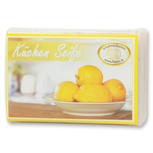 Schafmilchseife eckig 100g modern, Küchenseife 