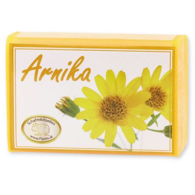 Sheep milk soap square 100g modern, Arnica 