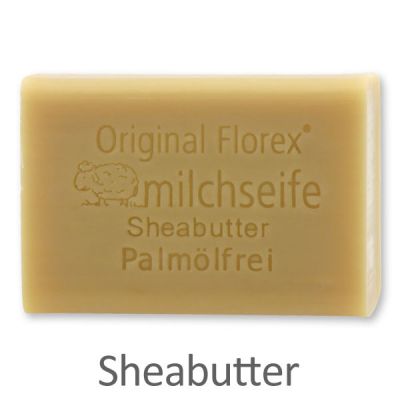 Sheep milk soap without palm oil square 100g, Sheabutter 