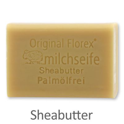 Palmölfreie Schafmilchseife eckig 100g, Sheabutter 