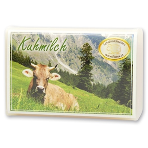 Milchseife eckig 100g modern, Kuhmilch 