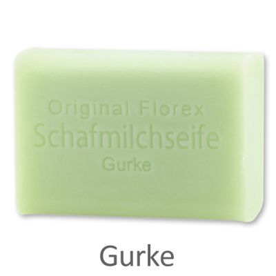 Sheep milk soap square 100g, Cucumber 